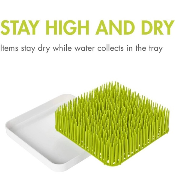 Boon Grass Counter Baby Bottles Drying Rack - Picture 3 of 6
